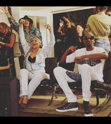 Snoop Dogg And Faith Evans Celebrate Throwback Party Vibes