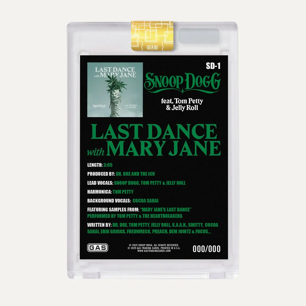Snoop Dogg Trading Cards Celebrate New Single