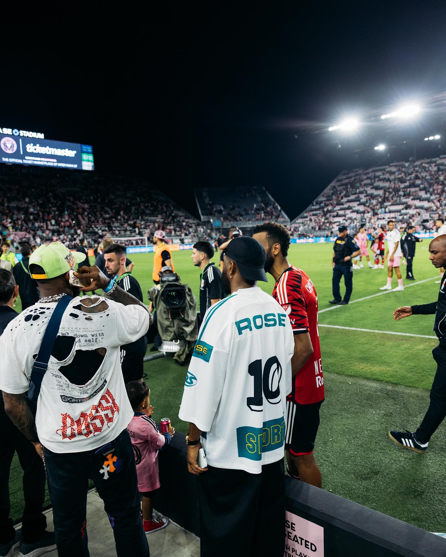 Socialite Enjoys Inter Miami Action