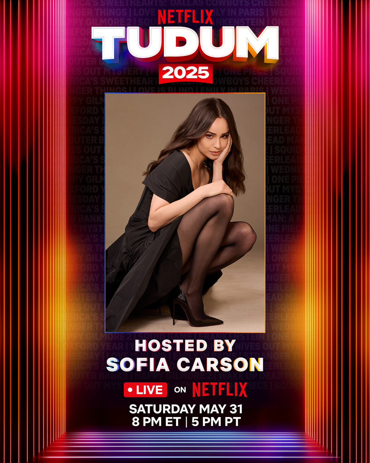 Netflix’s live event unites top stars and fans for a global streaming celebration on May 31!!