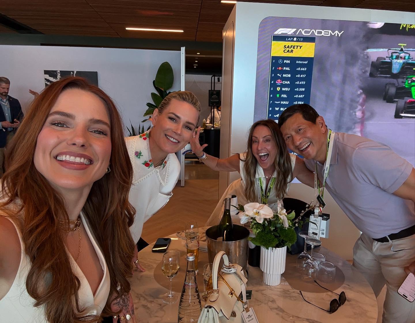 Sophia Bush’s Thrilling F1 Adventure
