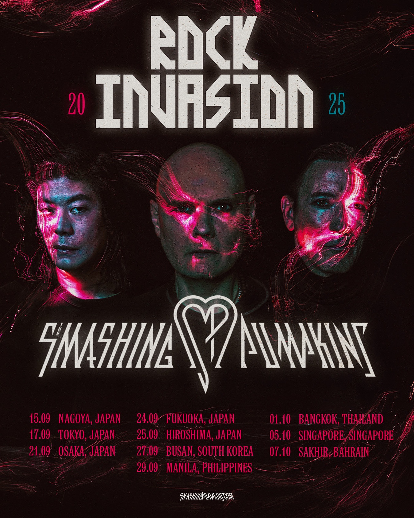 Tour dates revealed across Japan, Korea, Philippines, Thailand & Bahrain spark fan thrill.