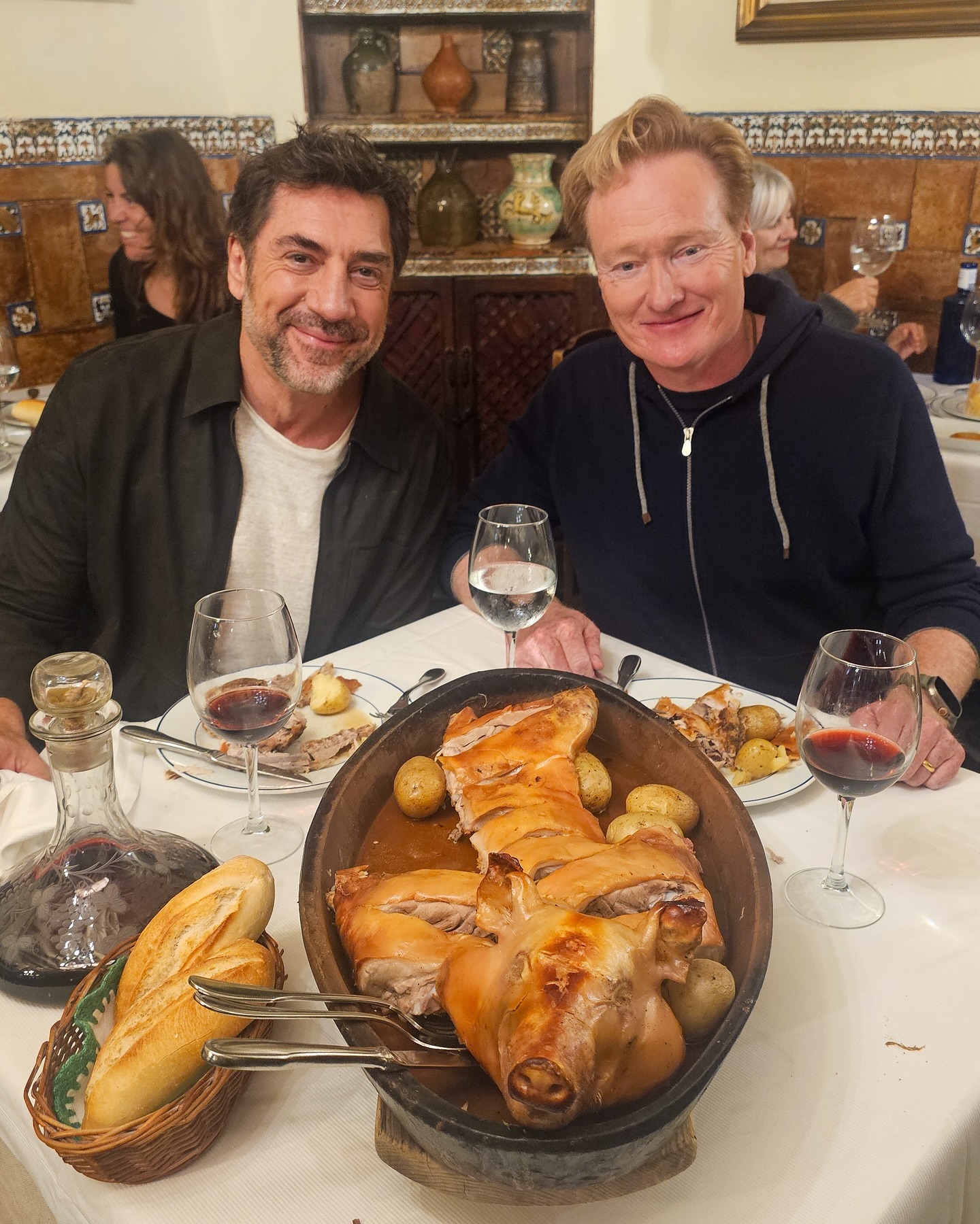 Spain Trip With Conan O’Brien And Javier Bardem Join Conan on a stylish Spain trip with Javier Bardem capturing moments of humor & allure!