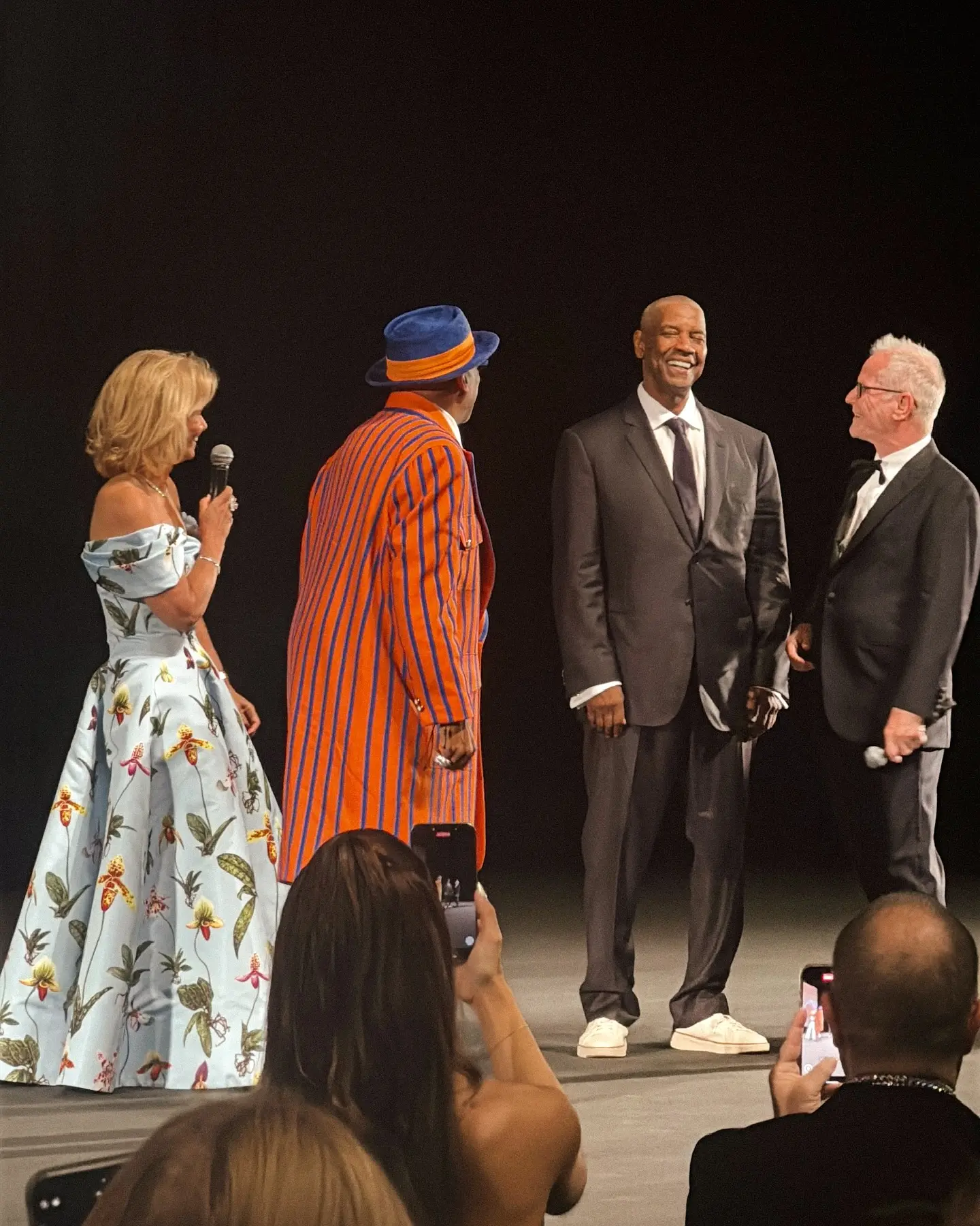 Spike Lee Honors Denzel Washington at Cannes