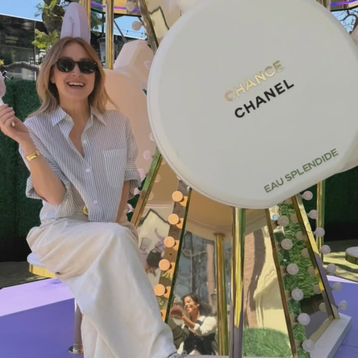 Sasha Alexander dazzles at LA's Take Your Chance event, merging style, glamour, and fun.