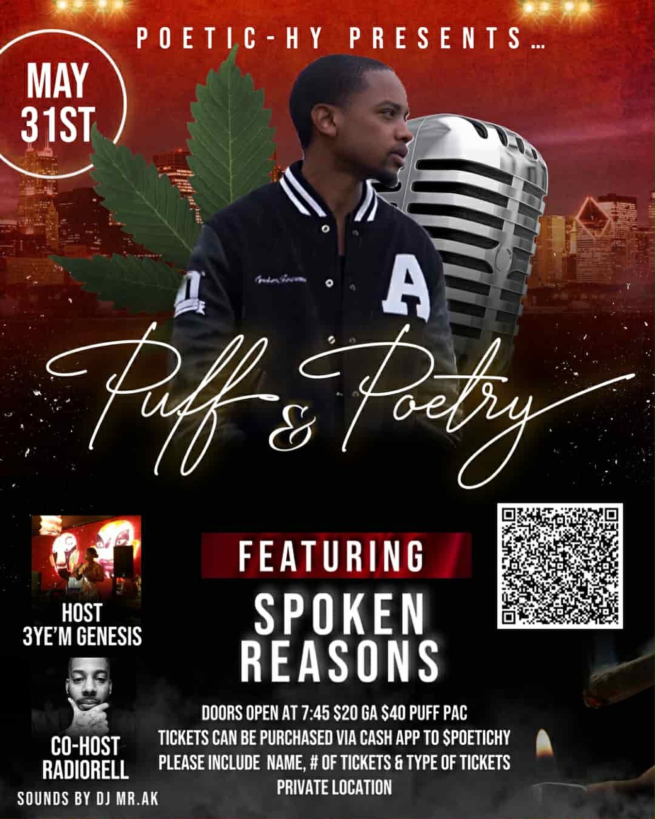 Spoken Reasons Lights Up Chicago On May 31st Chicago’s spoken word night unfolds with raw energy, art, comedy, and authentic expression.