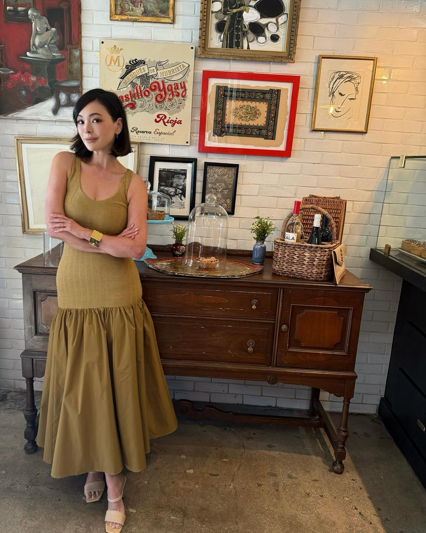 Lindsay Price and friends savor a chic evening at The Pier Room, merging LA flair with European charm.