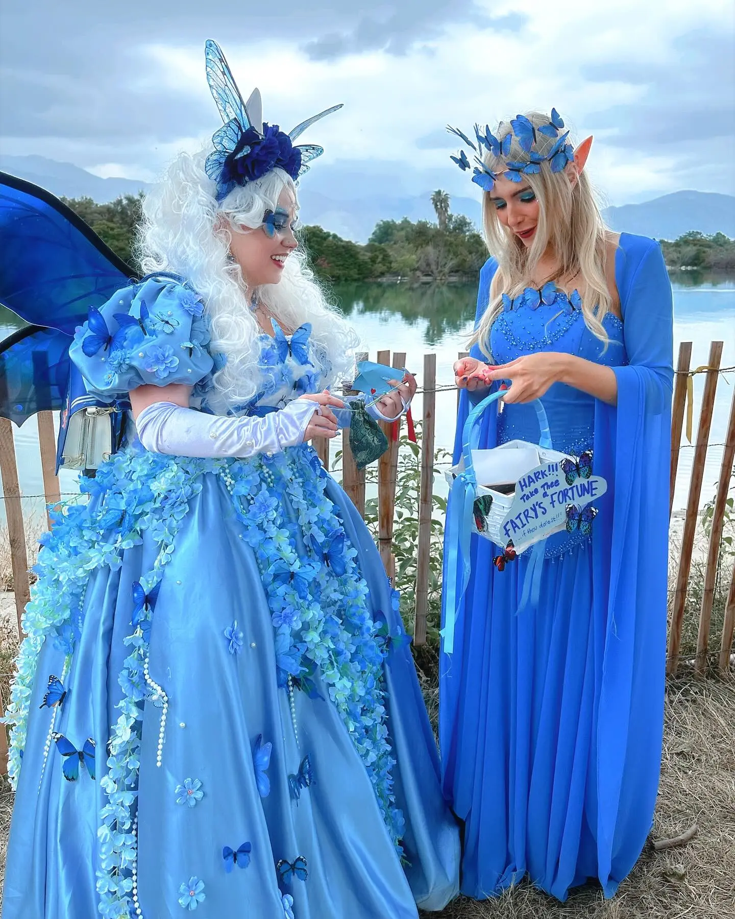 Stanzi Charms As Fairy At Renaissance Faire