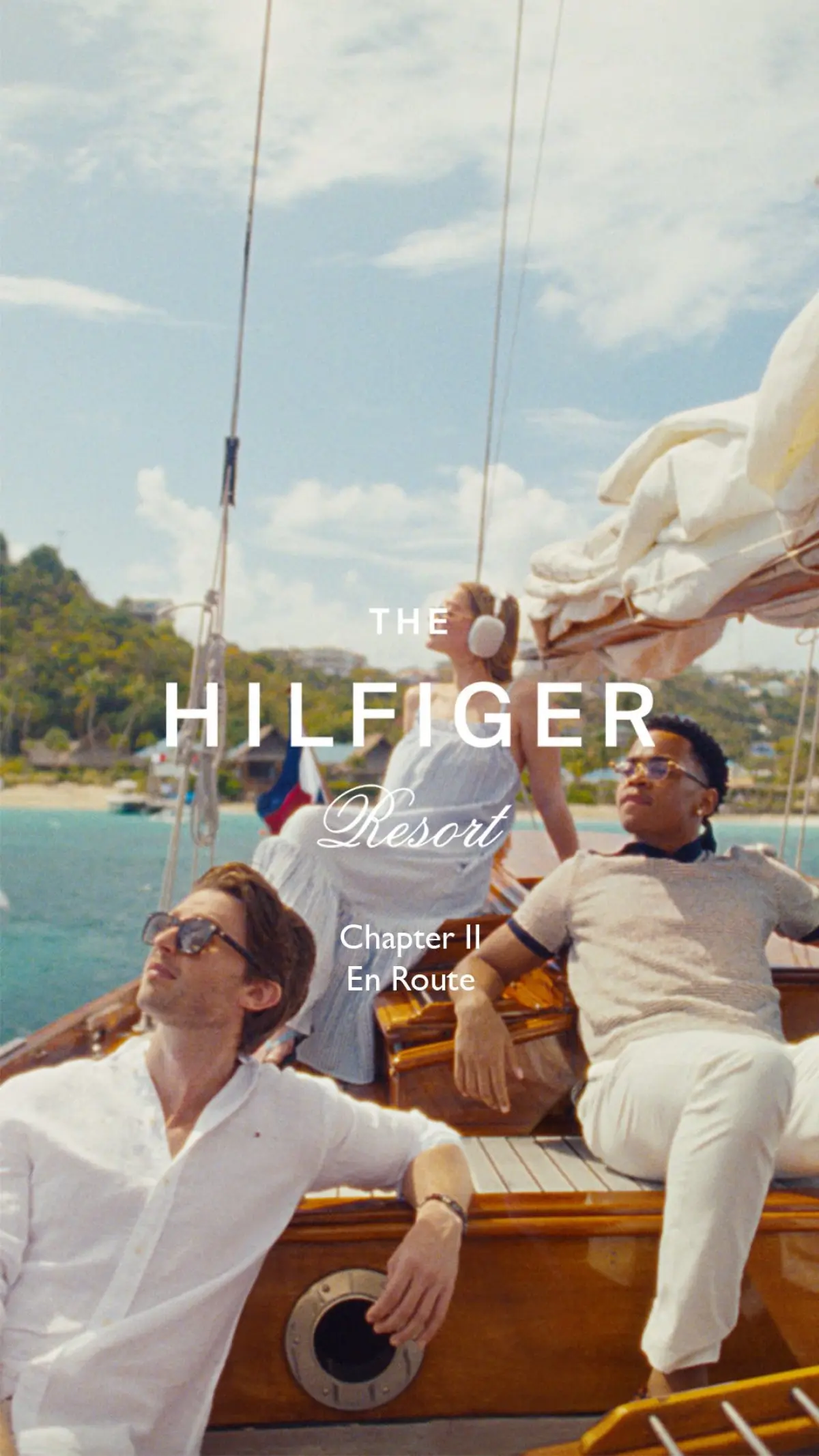 Madelyn Cline and her star friends set off for an elegant escape at the Hilfiger Resort!!!