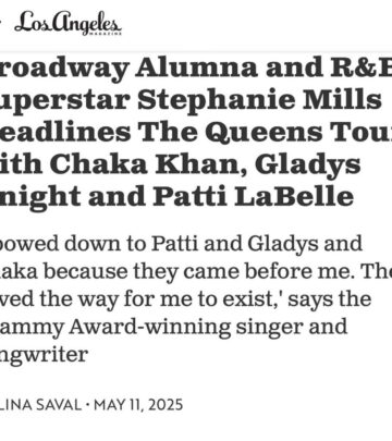 Stephanie Mills Celebrates Mothers In Los Angeles