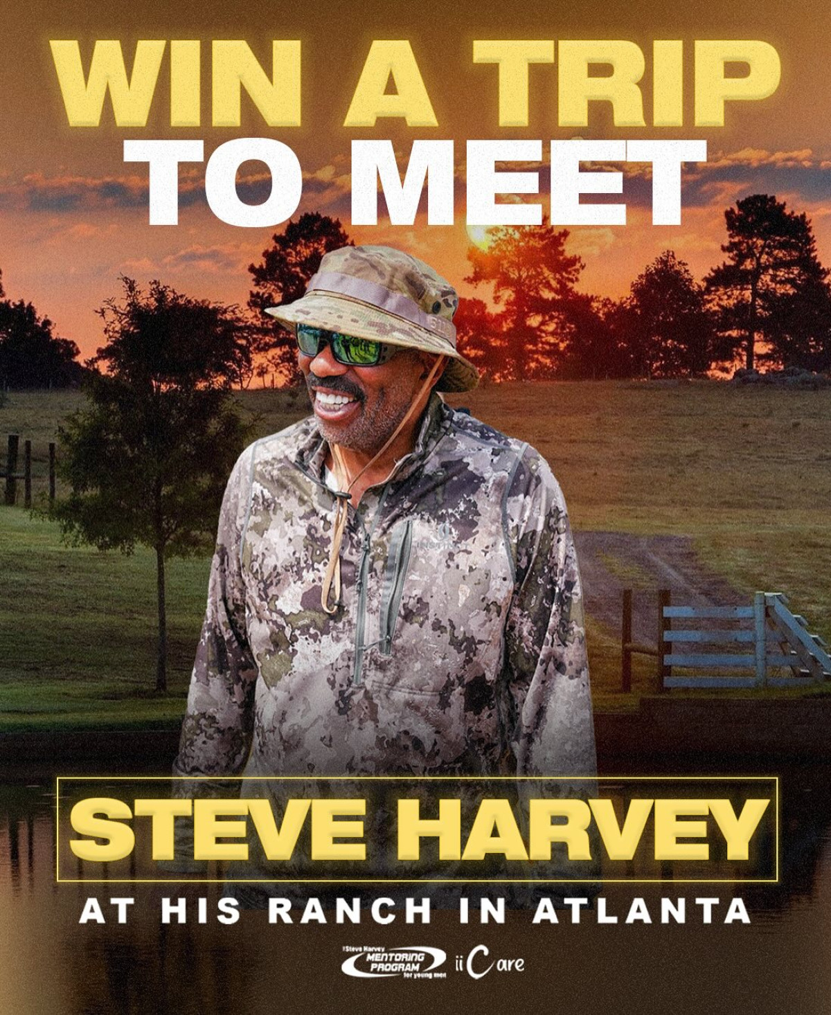 Steve Harvey Announces Exclusive Giveaway Meet Steve Harvey in Atlanta and Soar to Bahamas: Enter This Exclusive Giveaway Now! ASAP!