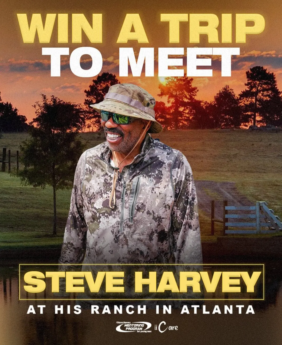 Steve Harvey Announces Exclusive Giveaway Meet Steve Harvey in Atlanta and Soar to Bahamas: Enter This Exclusive Giveaway Now! ASAP!