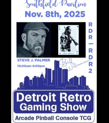 Fifty, retro games, and star power collide as a gaming birthday bash lights up Michigan!!