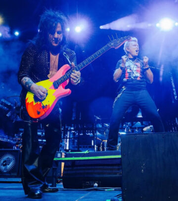 Steve Stevens dazzles with bold new photo showcasing his iconic flair and rock spirit now!