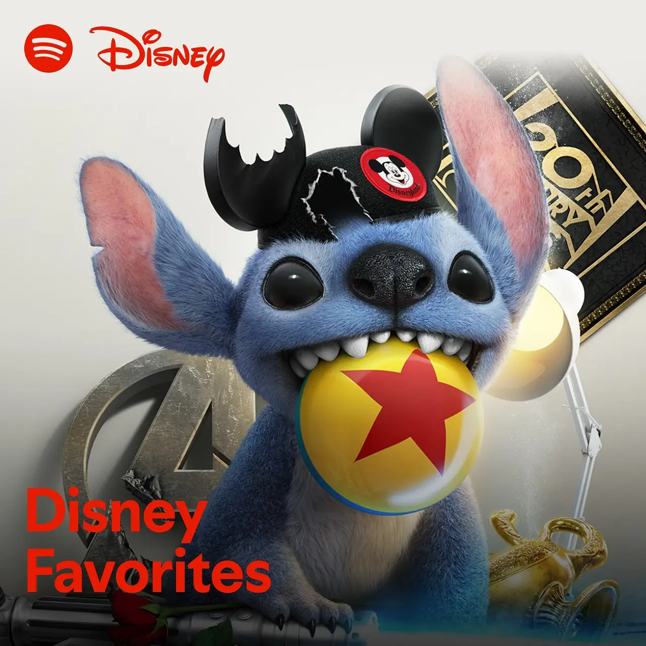 Stitch Crash-Lands on Spotify With Disney Playlists