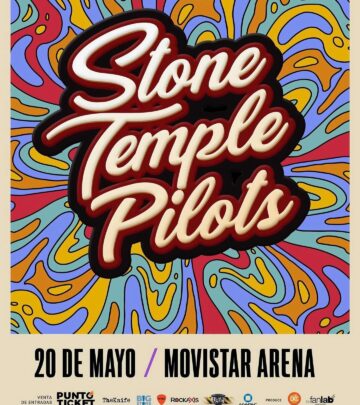 Stone Temple Pilots Rock Santiago Stage
