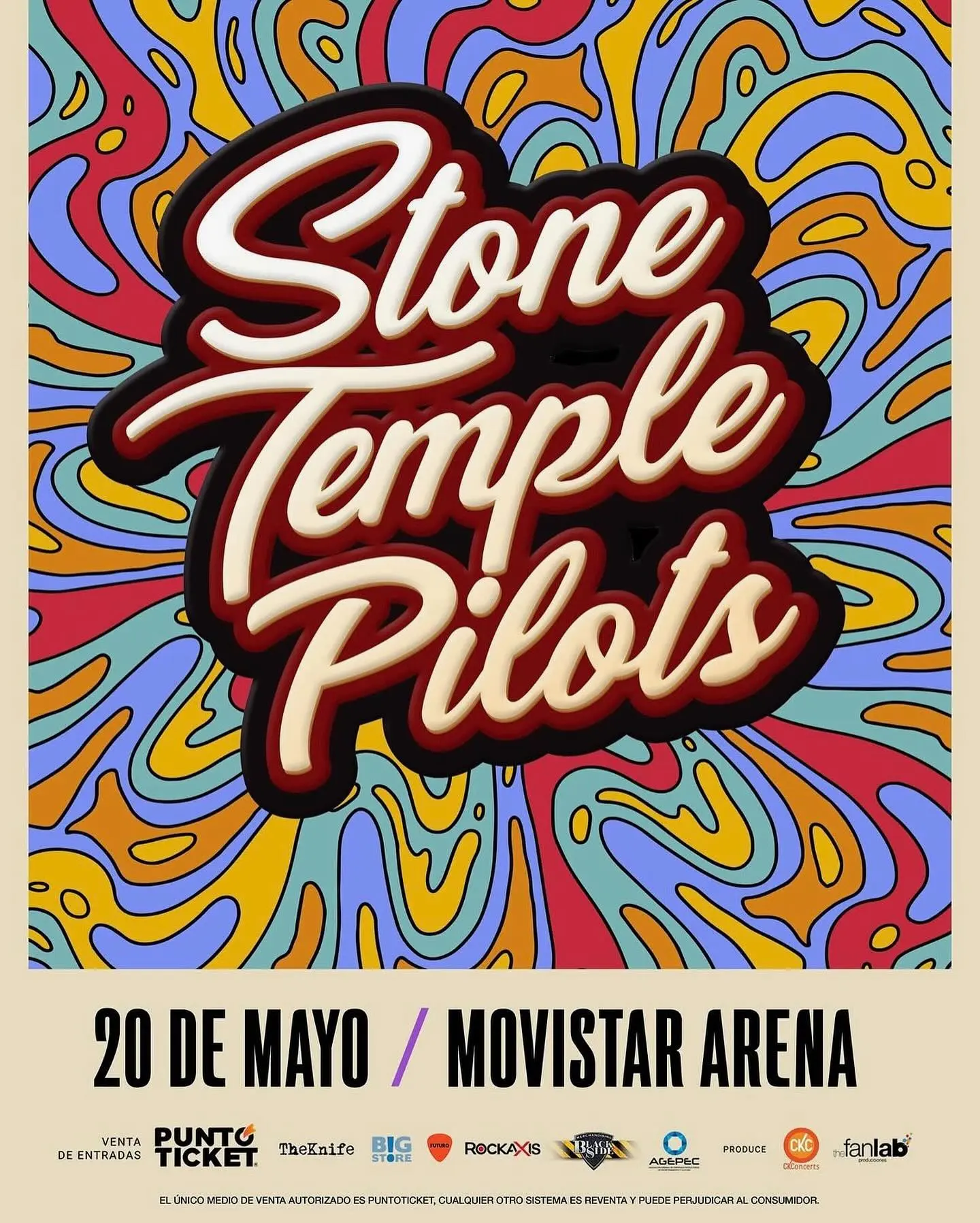 Stone Temple Pilots Rock Santiago Stage Live in Chile: Iconic rock band sets stage for a show that promises pure thrills. All Set!.