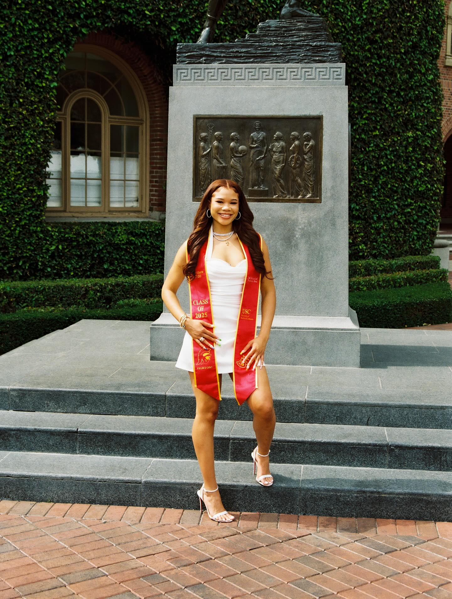 Storm Reid Celebrates USC Graduation