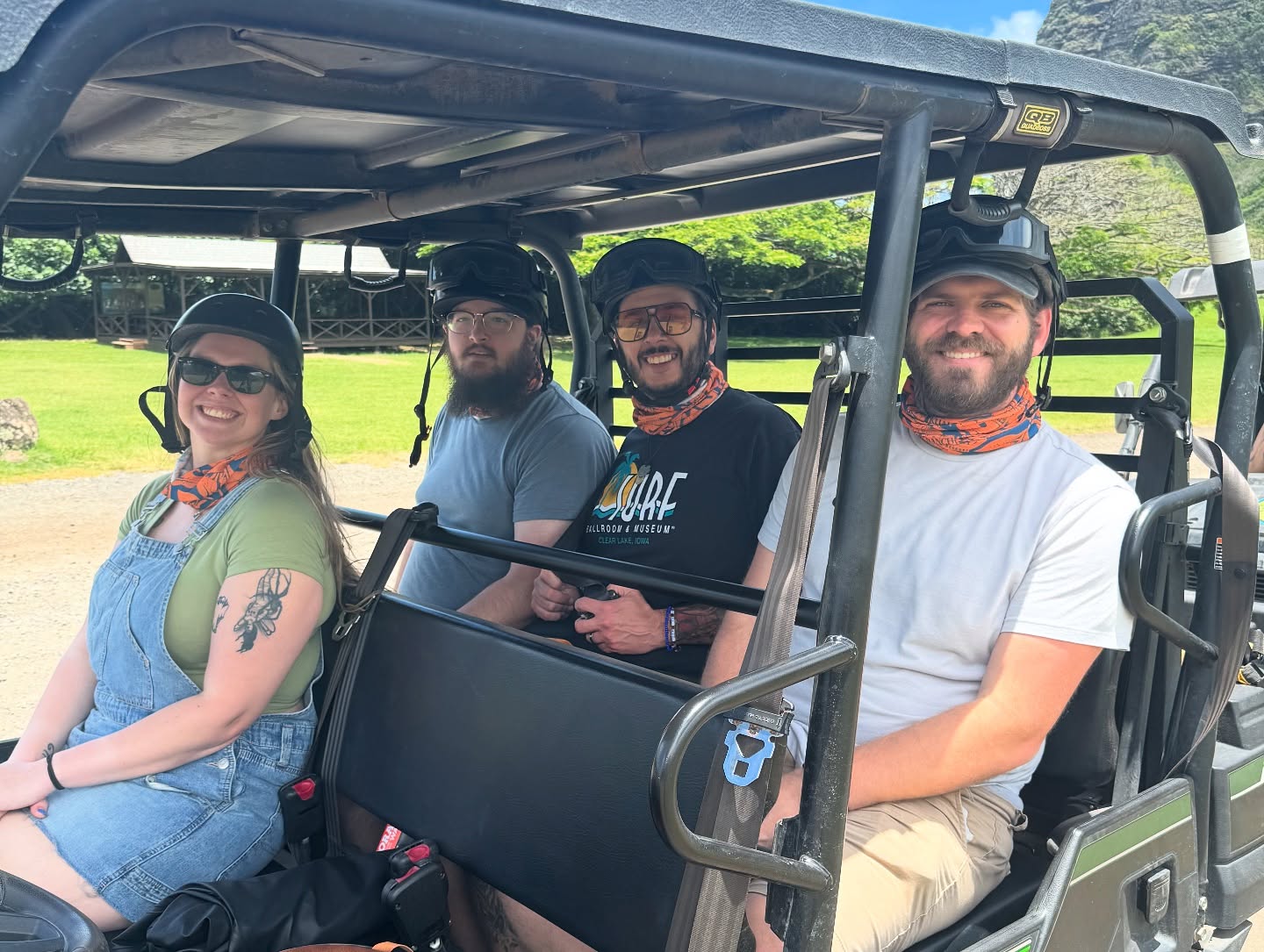 Stray-Cation In Hawaii: Red Clay Strays UTVing At Kualoa Ranch