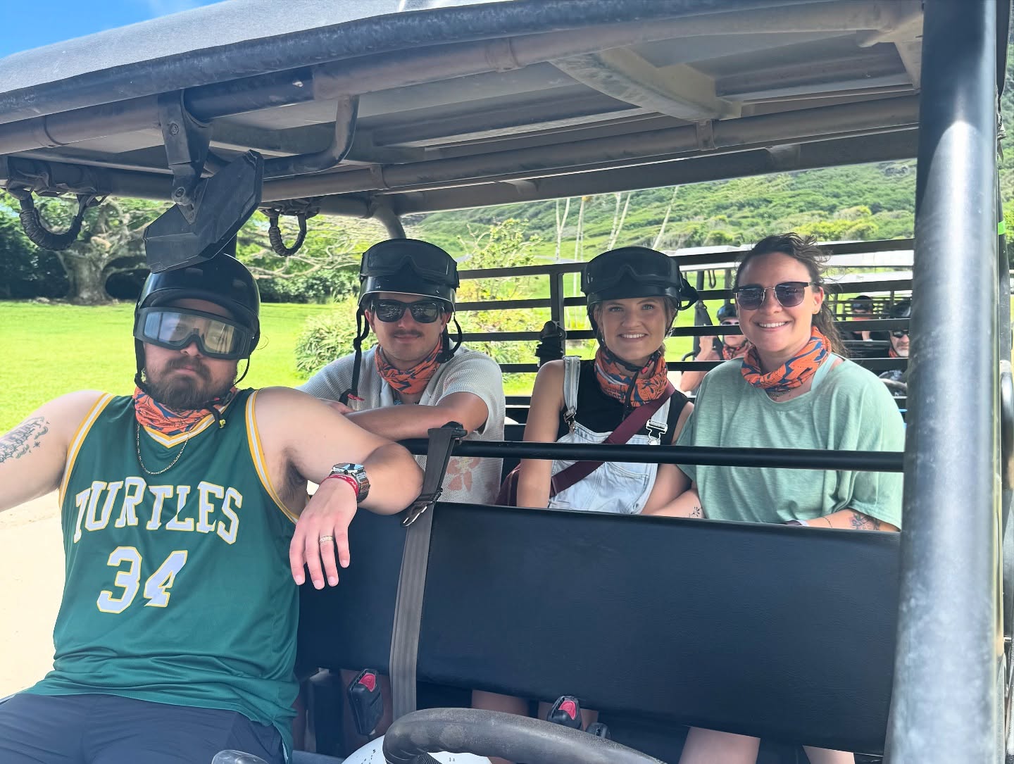 Stray-Cation In Hawaii: Red Clay Strays UTVing At Kualoa Ranch