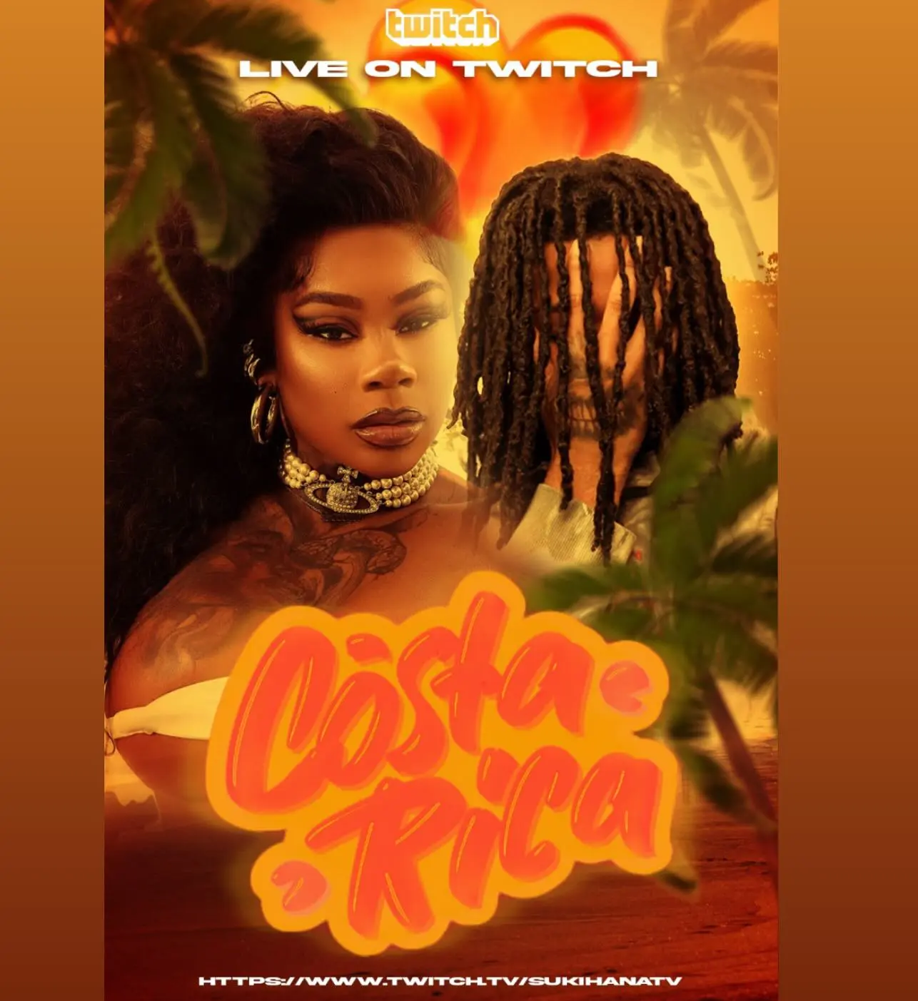 Suki streams live from Costa Rica on Twitch – catch action and turn on notifications now!!