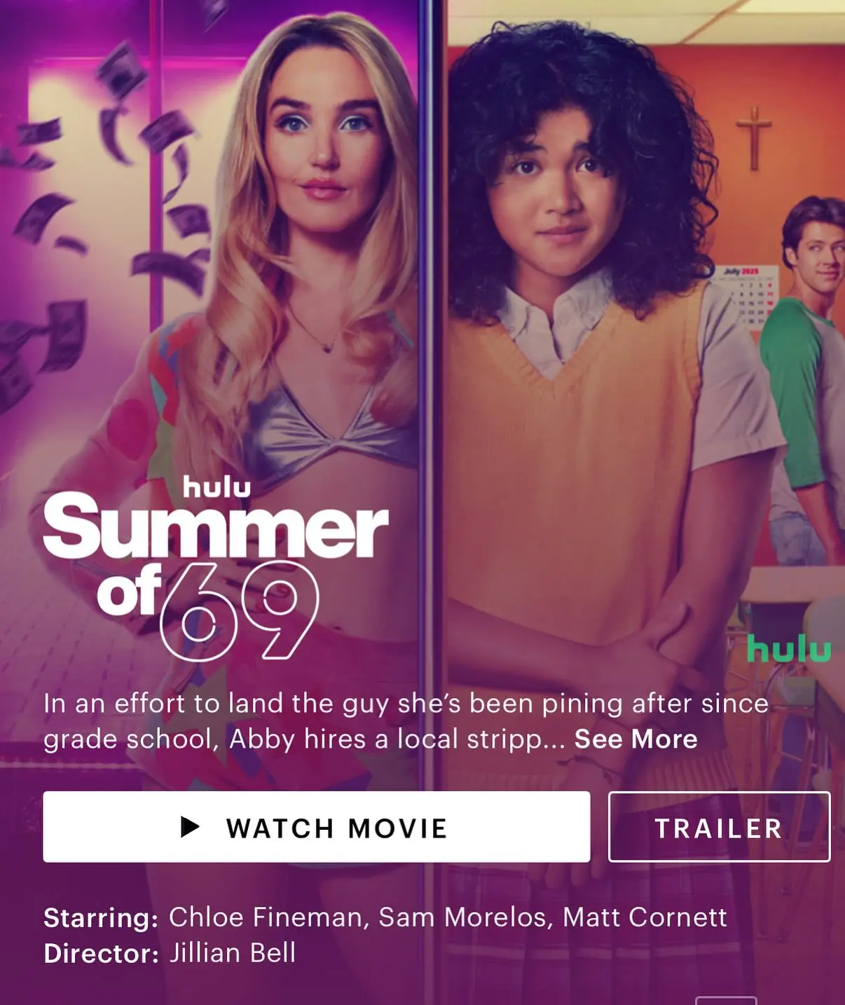 Summer Of 69 Movie Now Streaming On Hulu