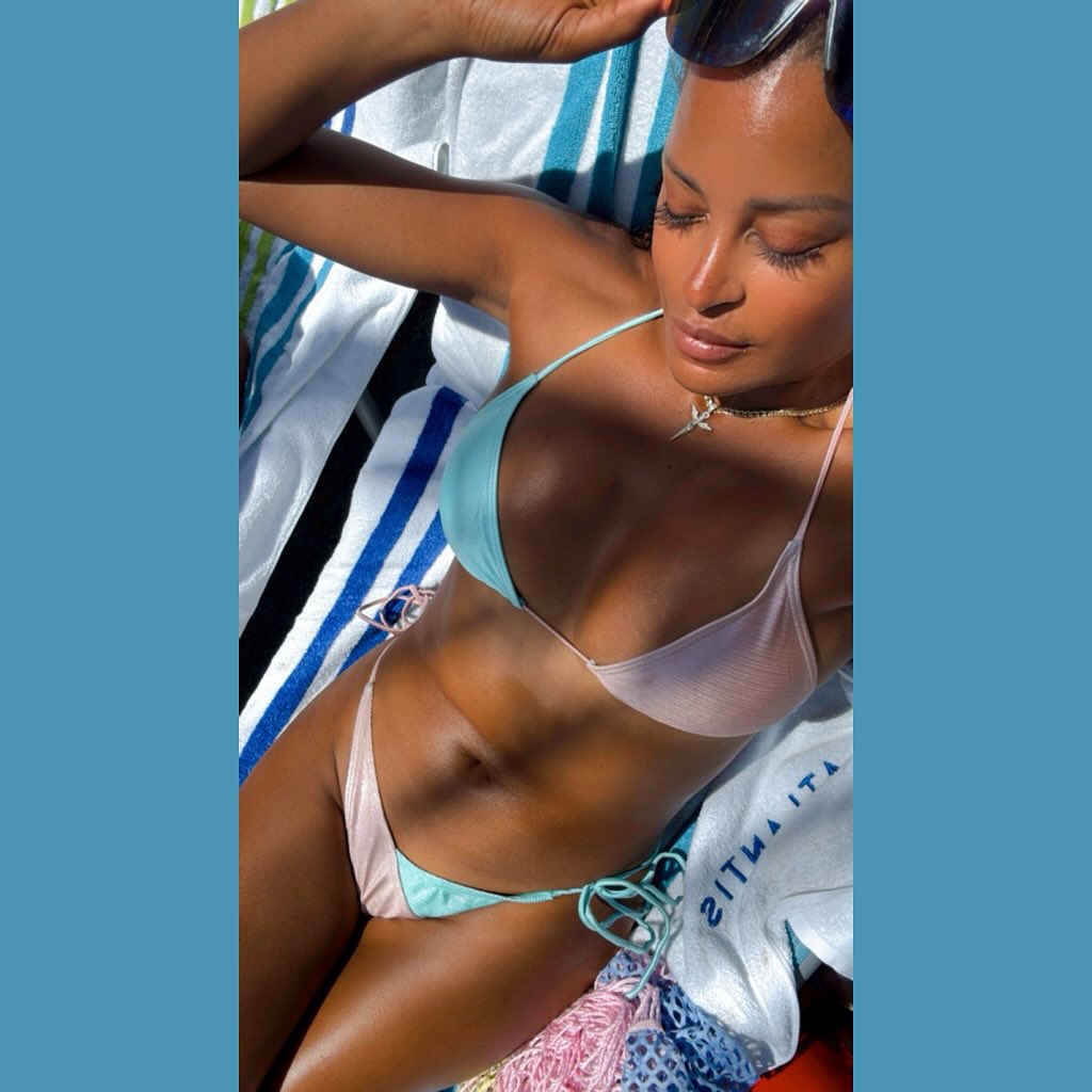 Sun-Kissed Vibes: Claudia Jordan Embraces Summer Glow