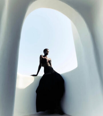 Afro Elle unveils bold fashion editorial blending vibrant motifs with dynamic storytelling