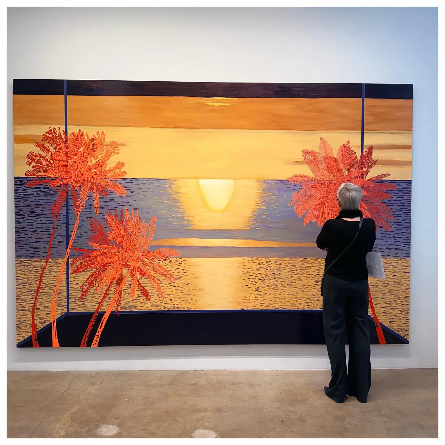 Sunset Reflections: Whitney Bedford's Work Shines at Vielmetter