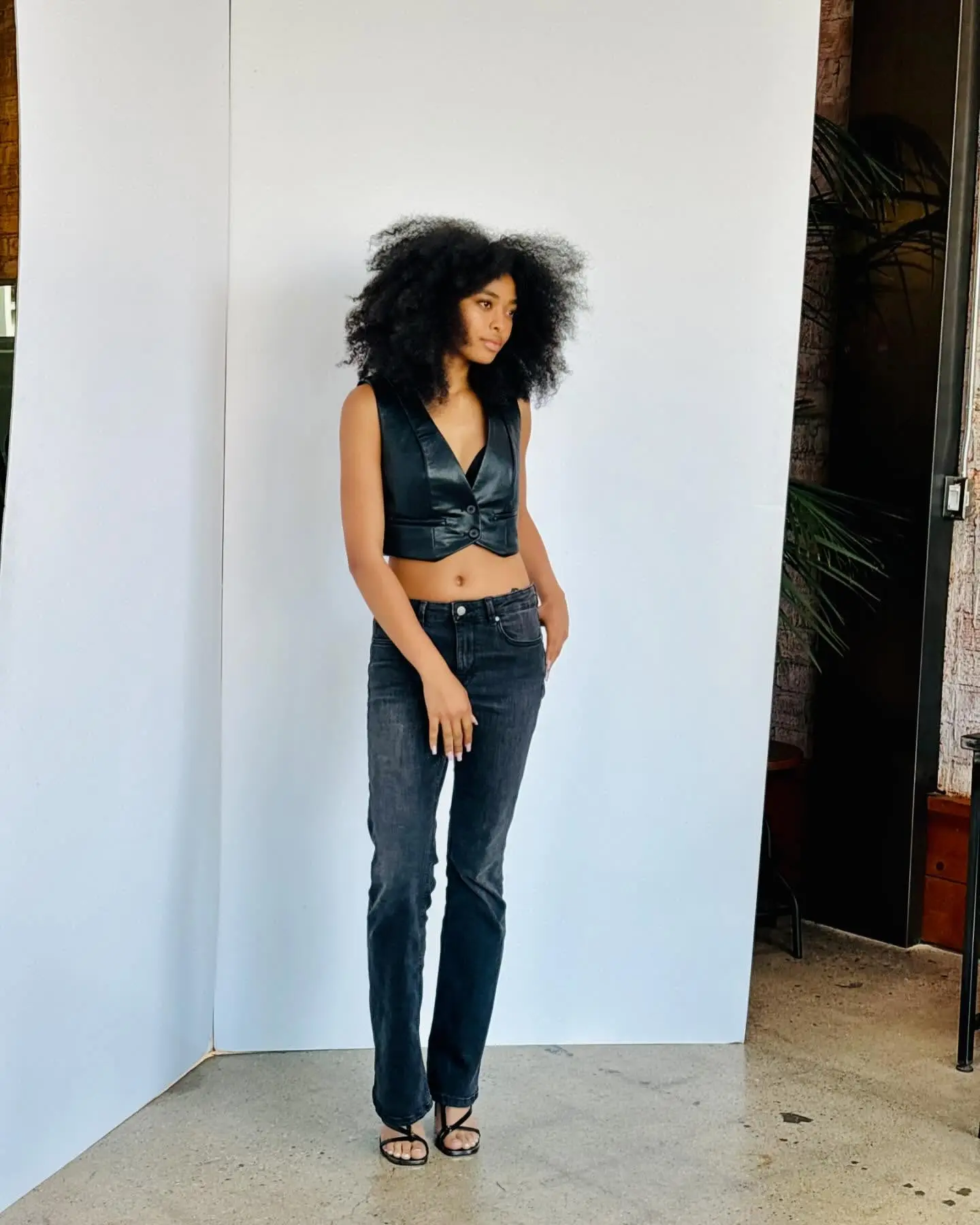 Embracing a relaxed Friday vibe with effortless chic and bold supermodel charm in style!!!