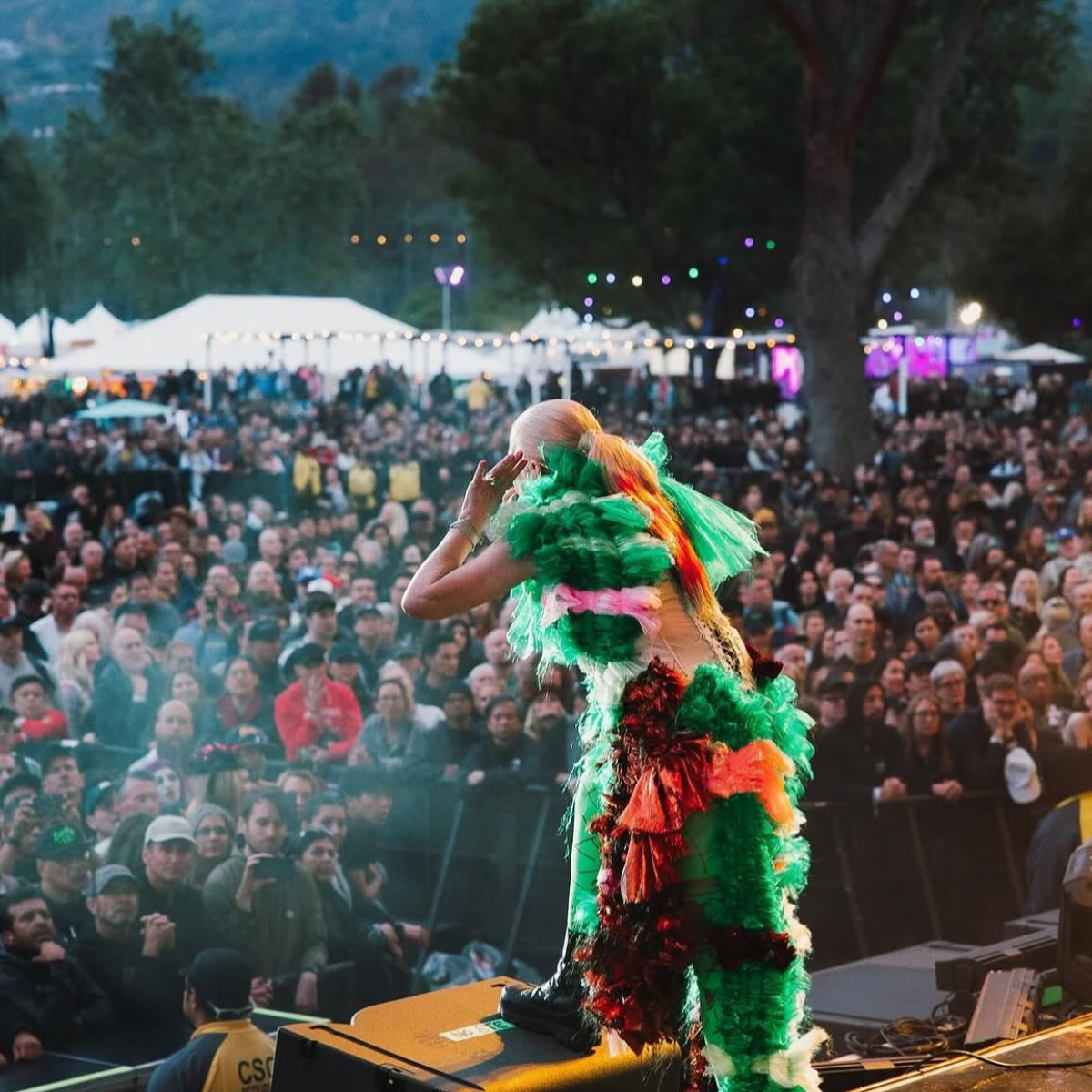 Surreal Night At Cruel World Fest Astounding stage show with music legends, leaving the lively crowd in pure magical awe!!!