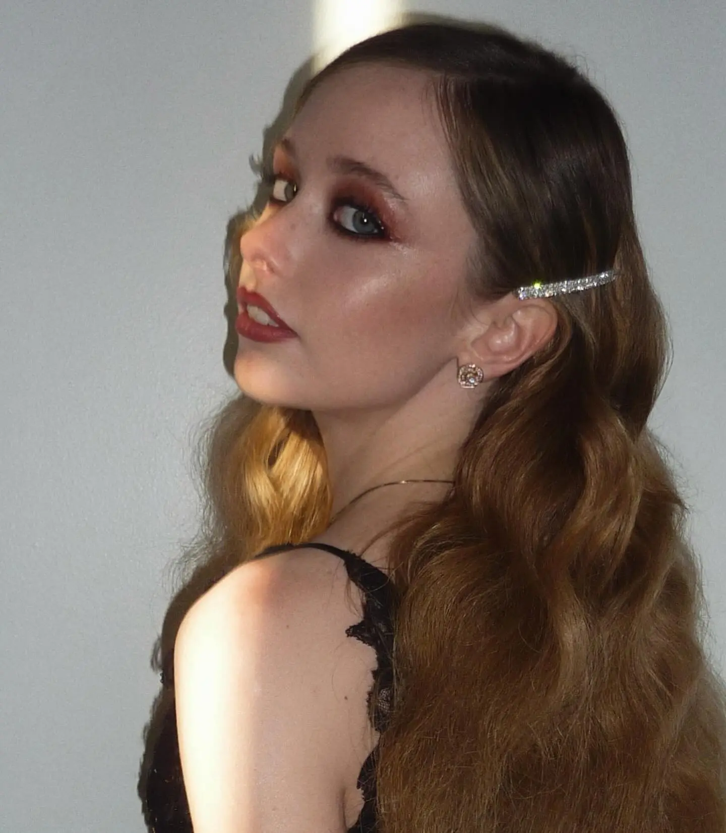 Suzanna Son Shines With Unique Necklace Detail