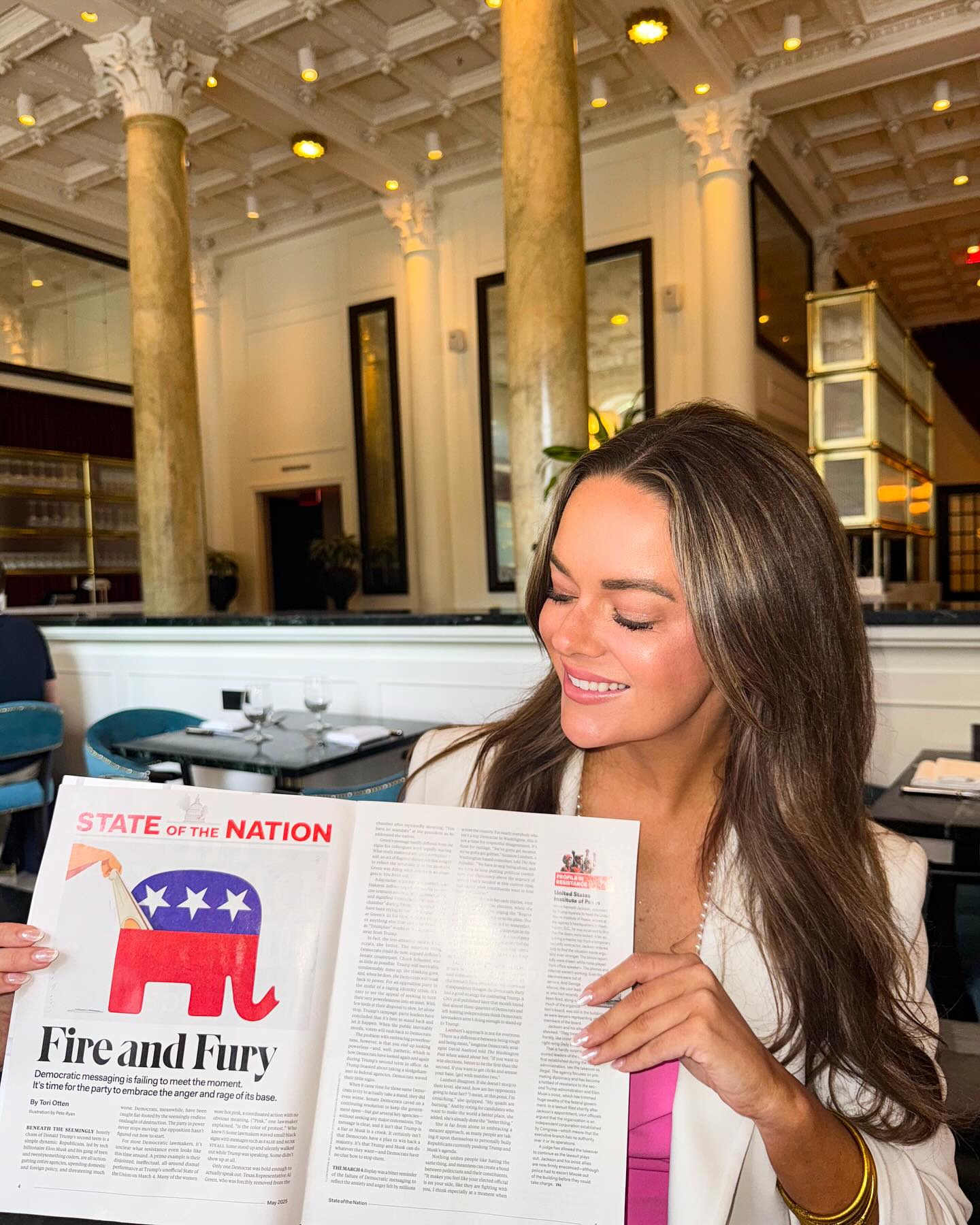 Suzanne Lambert Celebrates First Magazine Feature