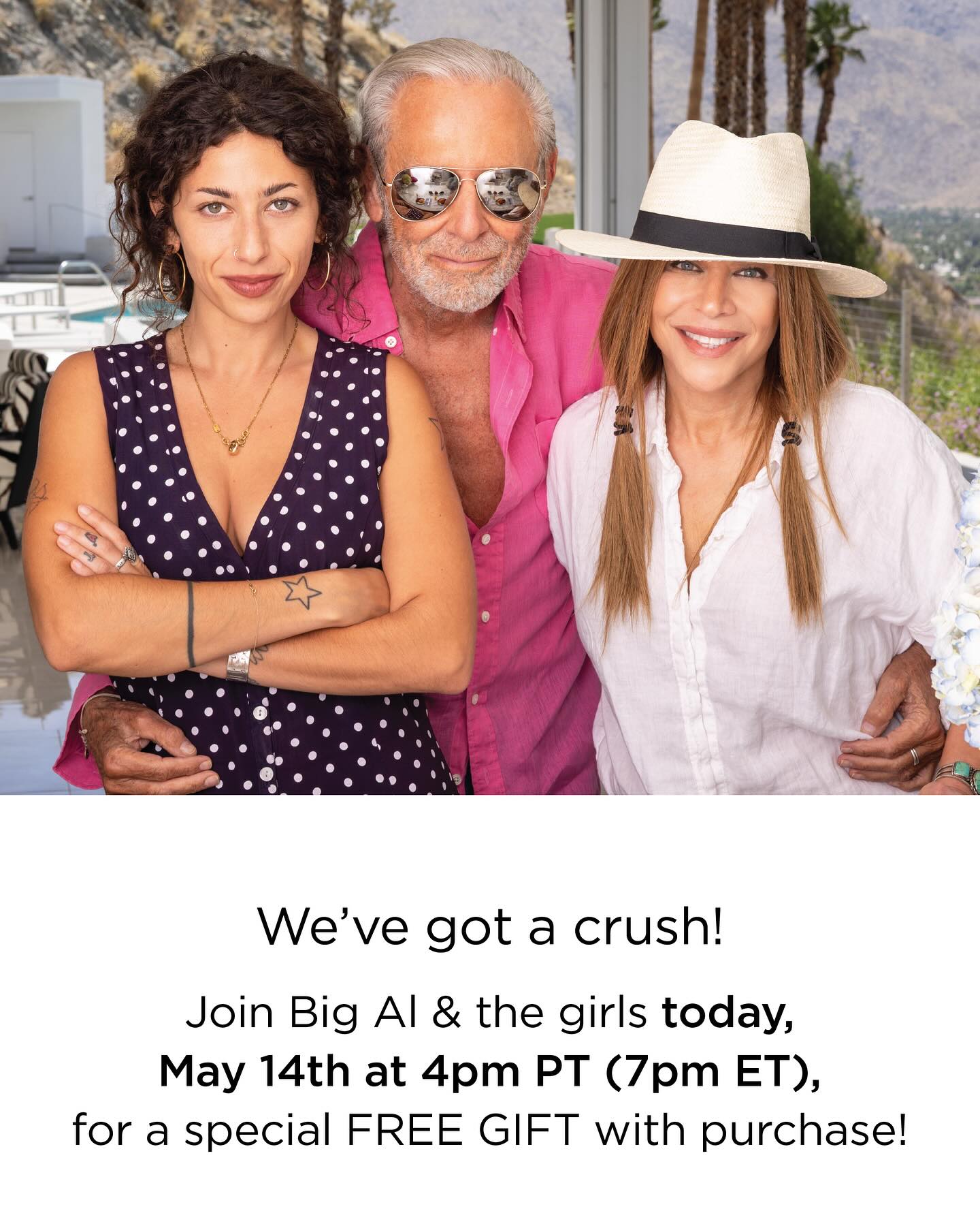 Suzanne Somers Hosts Live Show With Big Al Join a vibrant IGTV & Facebook LIVE with Big Al and Suzanne Somers today! Tune in live now