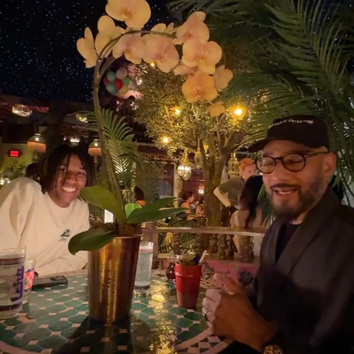 Swizz Beatz Surprised by Son’s Spontaneous Date Night Grammy-winning beatmaker shares candid shots from an unexpected father-and-son evening out together