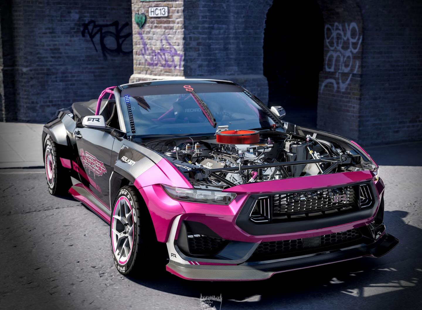 T-Pain Drives Innovation With Convertible Mustang Build