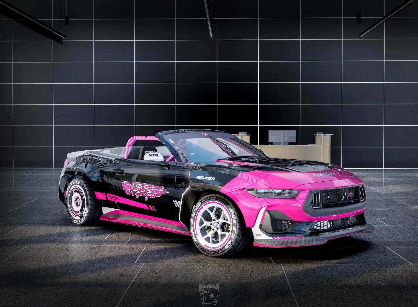 T-Pain Drives Innovation With Convertible Mustang Build