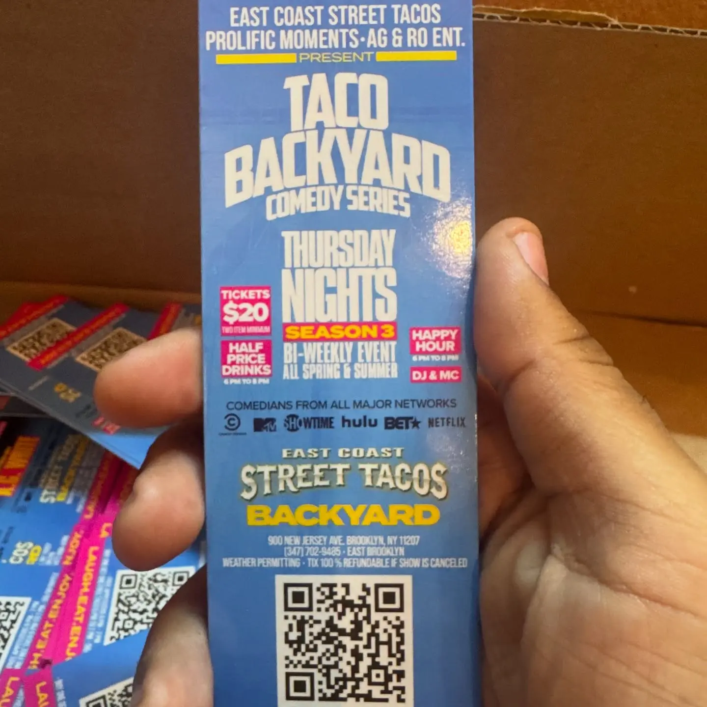 Taco Backyard Comedy Season 3 Shakes Up Brooklyn