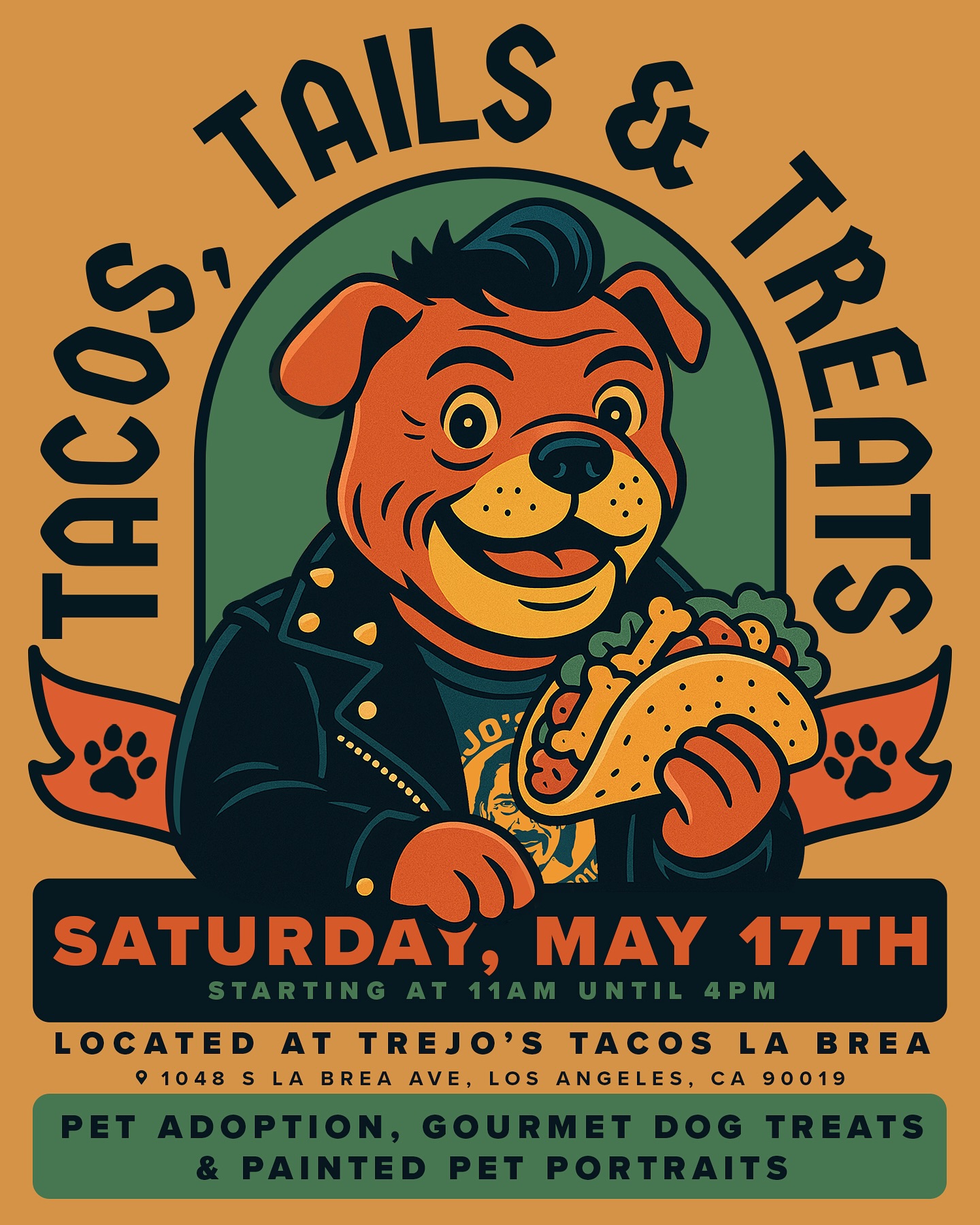 Tacos, Tails & Treats Event Sparks Community Fun At La Brea Experience tacos, treats and tail wags at La Brea with adoptable pets and gourmet goodies!