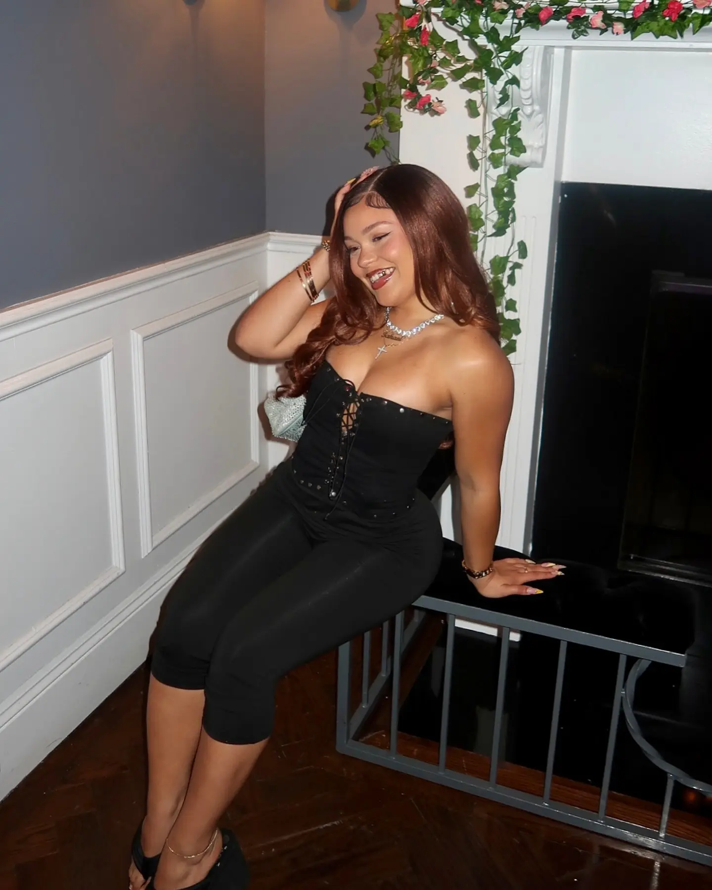 Iconic Tahani Ariel channels edgy minimalism and hints at challenges ahead with her post.