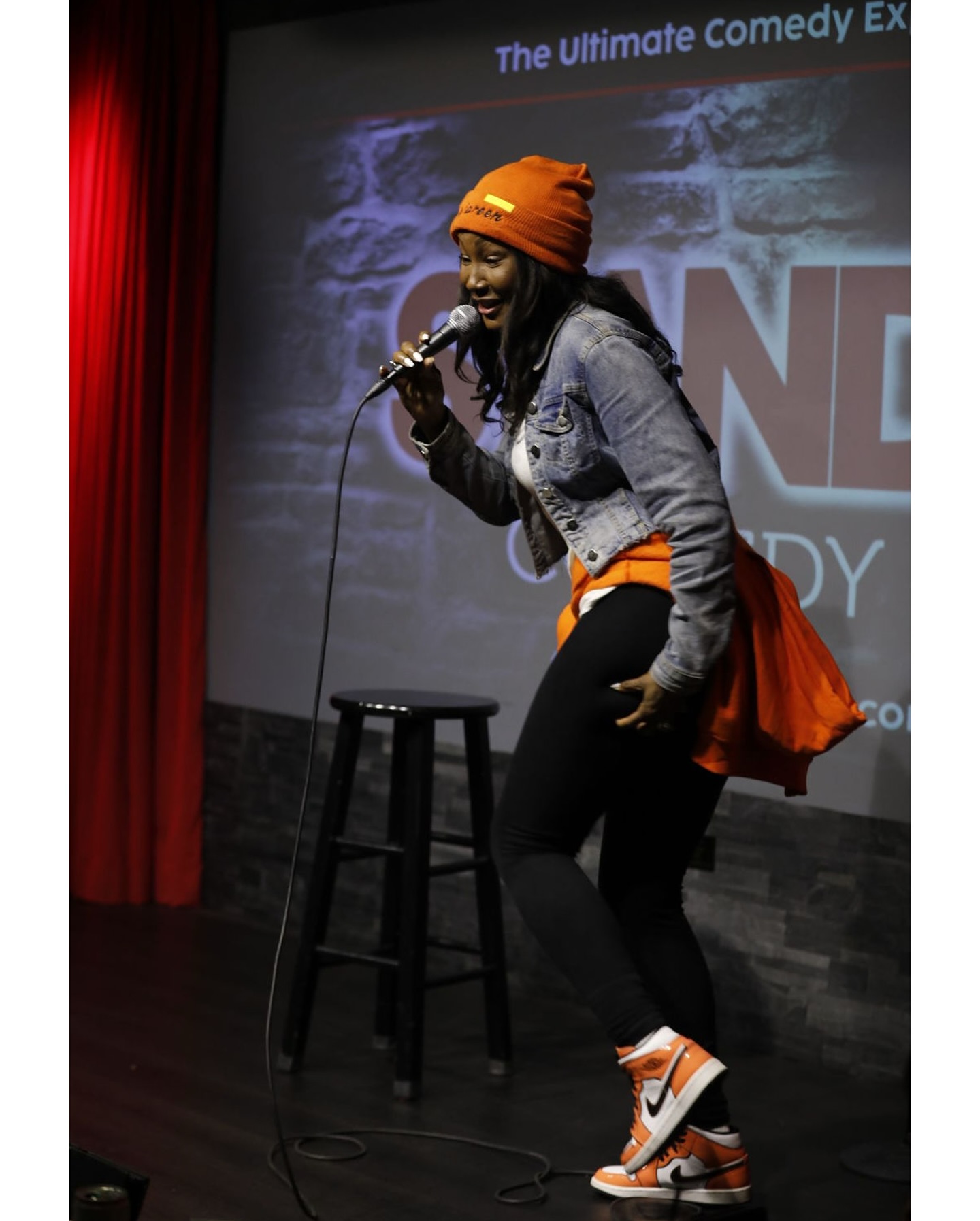 Tanjareen Martin Delights Bellflower Crowd at Standup Comedy Club