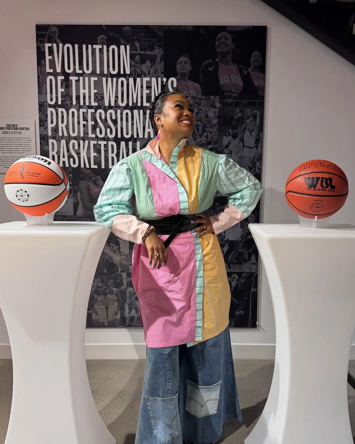 Tatyana Ali Tours NBA Offices & Celebrates WNBA Dominance