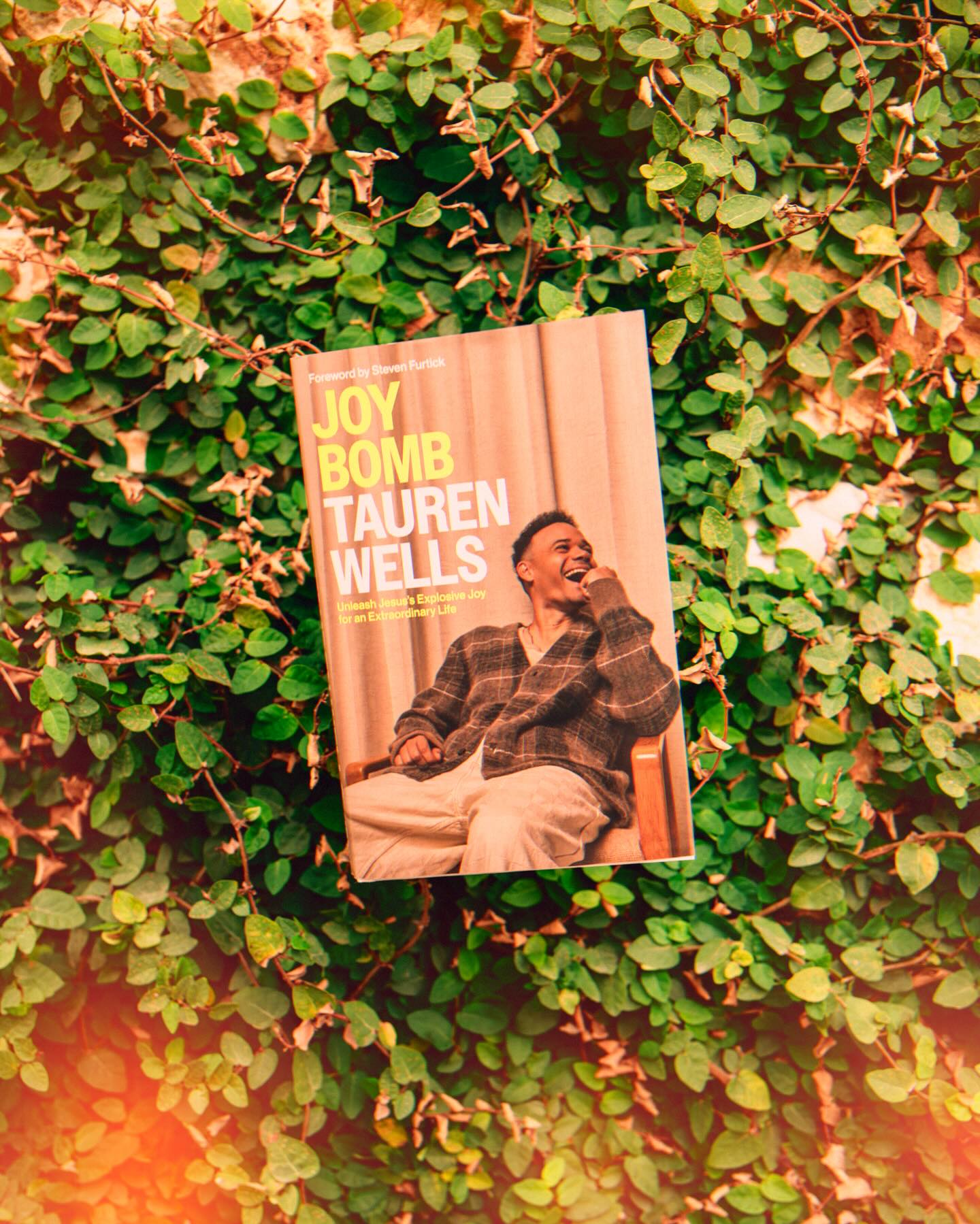 Tauren Wells Launches Empowering Joy Bomb Book