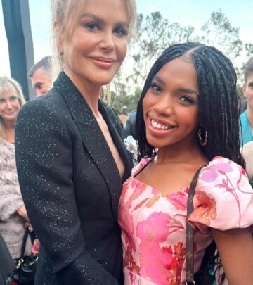 Celebrating a vibrant evening with Hulu and 9Strangers, Teala Dunn dazzled fans all night.