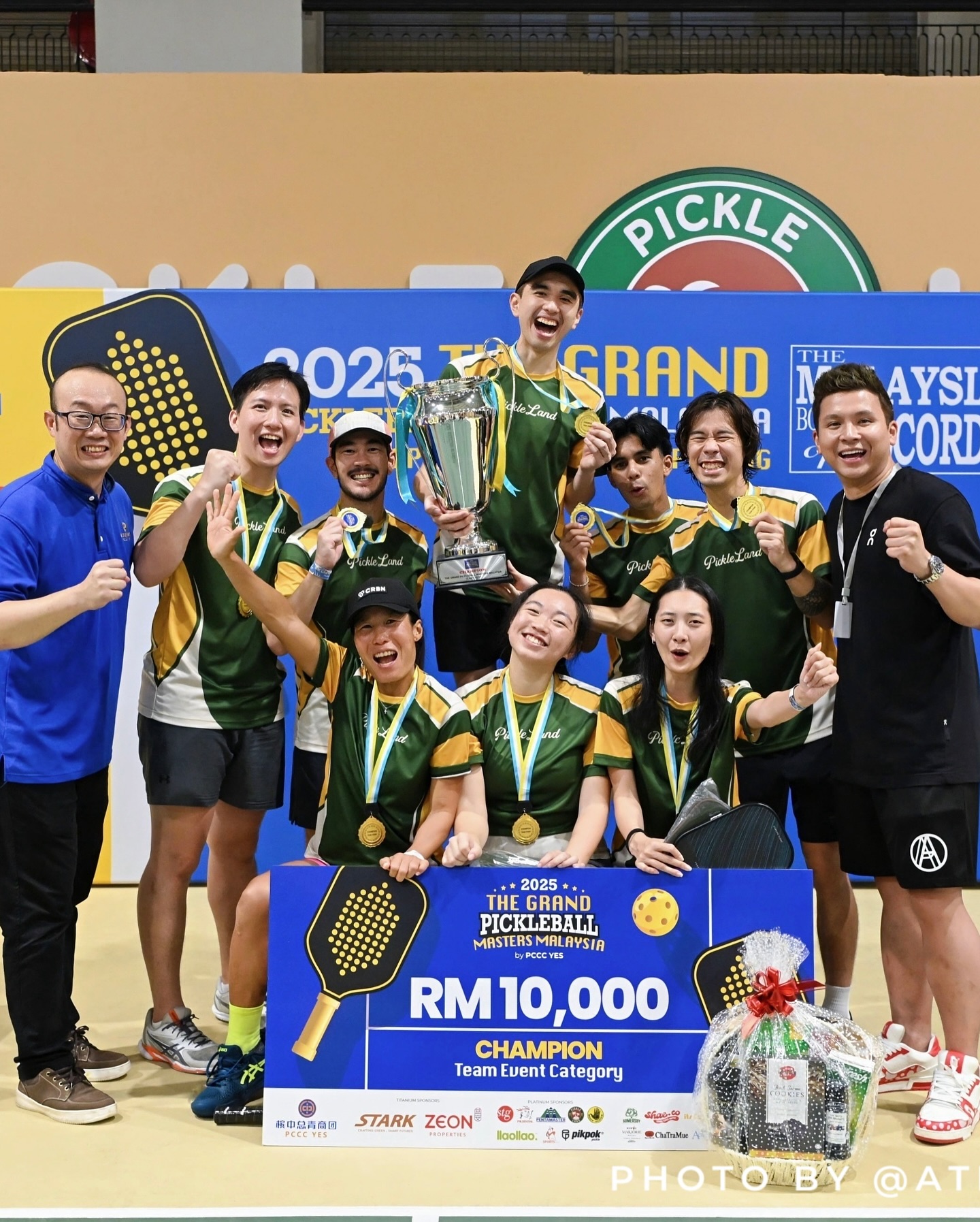 Team Pickle Land Clinches Championship Title Championship battle in action as elite team forges a trail to an iconic tournament win.!!!