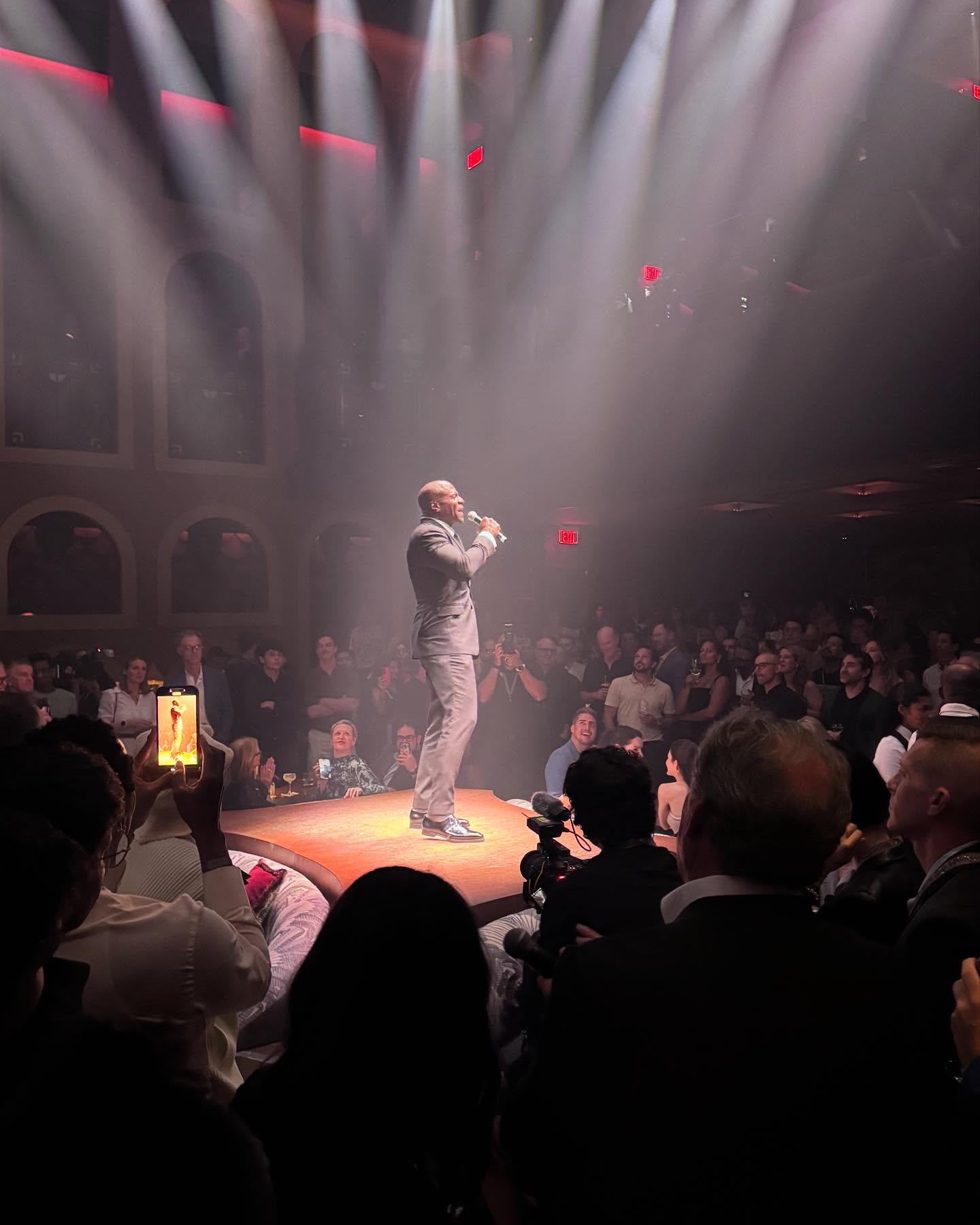 Electric night as Terry Crews joins high-octane celebration with adrenaline & F1 thrills!!