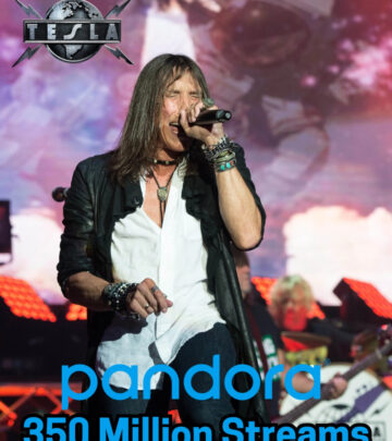 Icons hit a streaming milestone as Tesla clocks 350 million Pandora plays w/ fan support!!