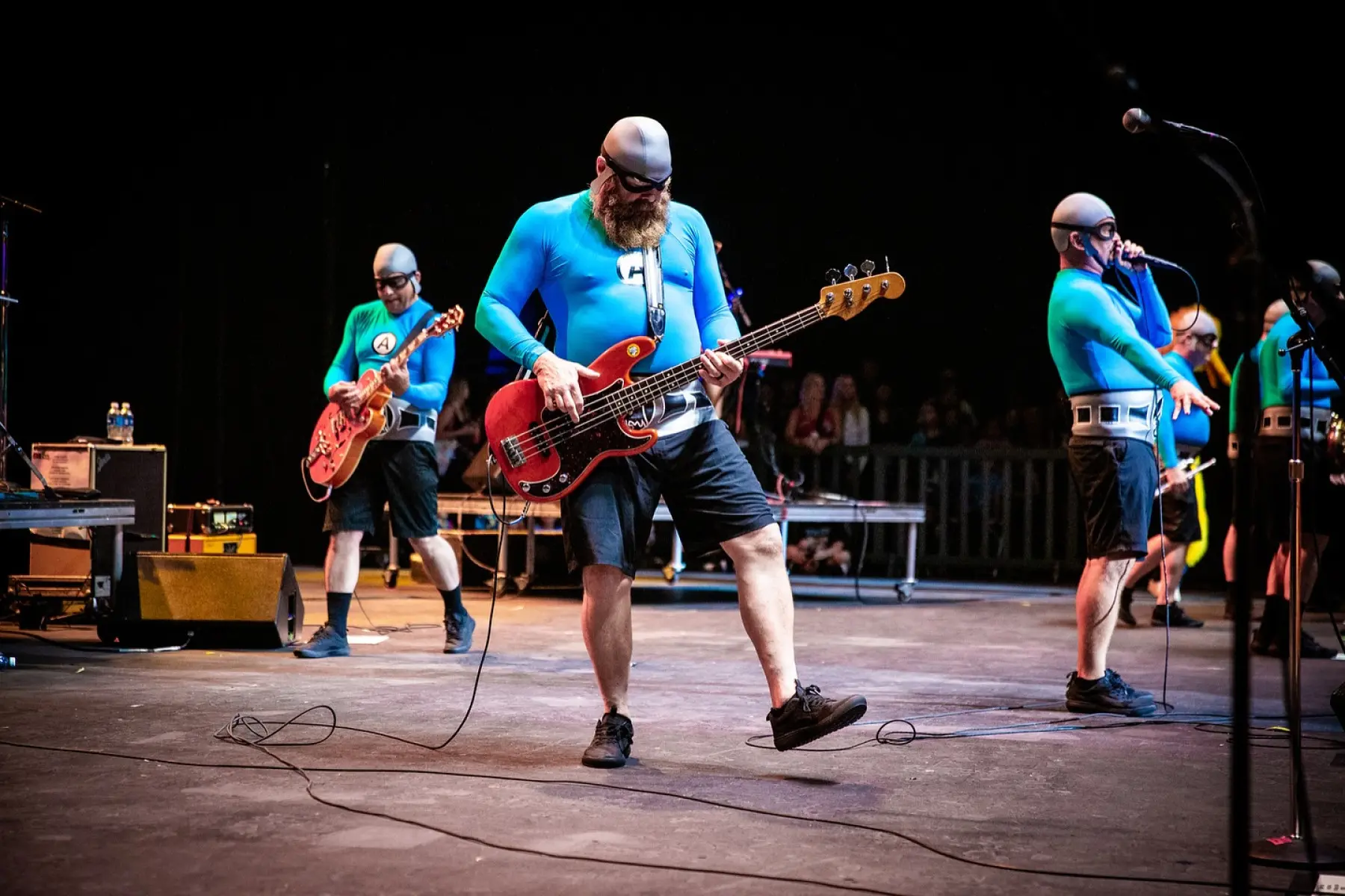 The Aquabats! Return to Stage With Sold-Out Pomona Gig Madcap band fires up summer trek with official merch, dynamic shows and roaring fan cheers