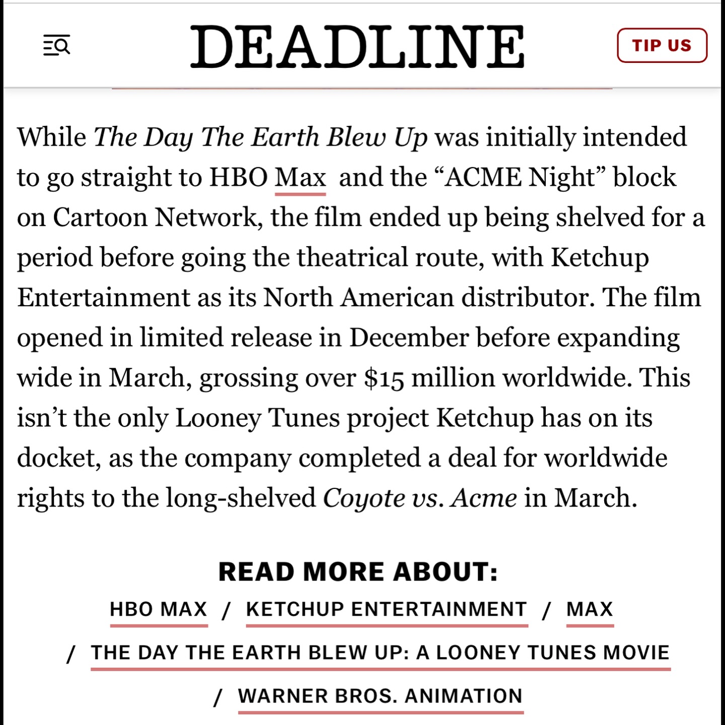 The Day The Earth Blew Up: Looney Tunes Movie