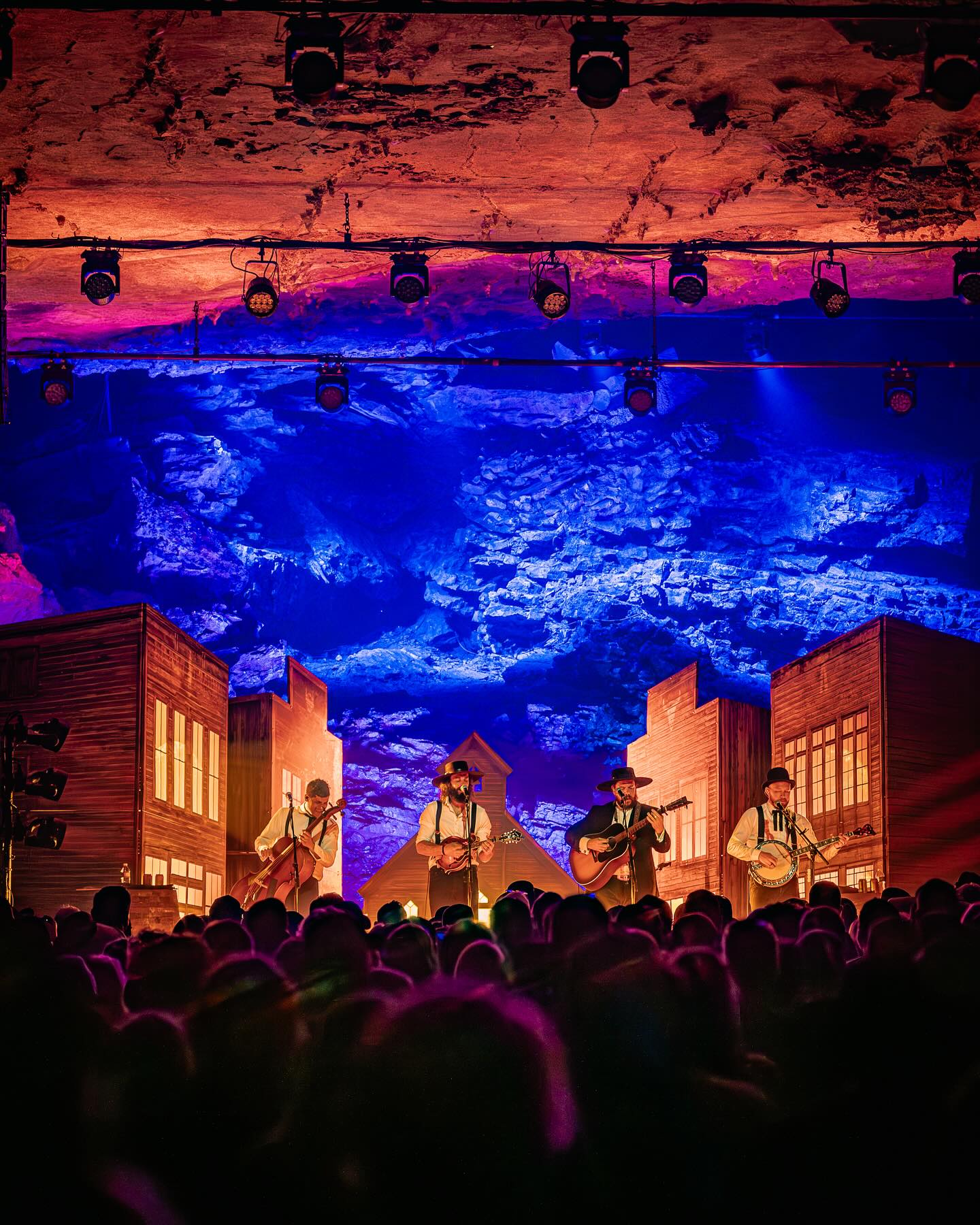 The Dead South Rocks Underground at The Caverns